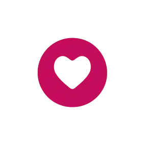 Picto représentant l’apaisement et la sérénité, symbole des espaces de bien-être et de soins de support des Maisons Rose & Olivier.