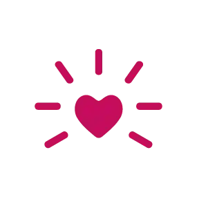 Picto représentant l’estime de soi et la confiance personnelle, symbole des soins de support proposés par les Maisons Rose & Olivier.