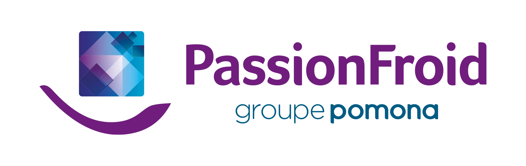 Logo Passion Froid Nîmes - Groupe Pomona, Fournisseur de produits alimentaires